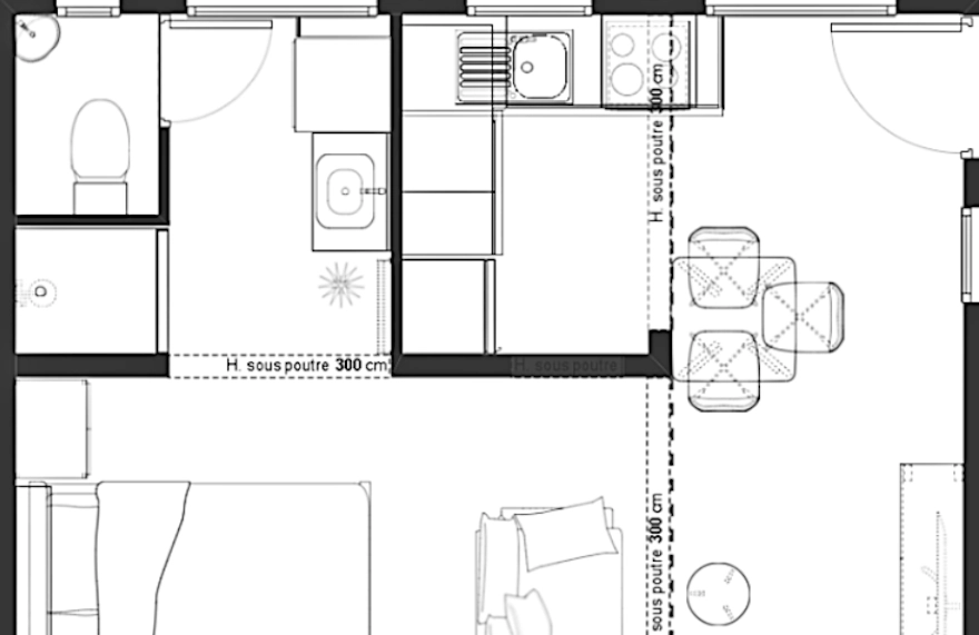Plan d'aménagement 2D