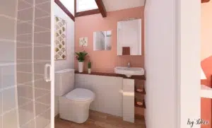 Une salle d’eau harmonieuse